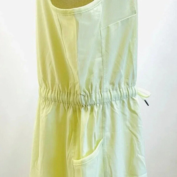 NWT TEK GEAR Women Sleeveless Pullover Round Neck Drawstring Green Dress Large - Picture 9 of 11